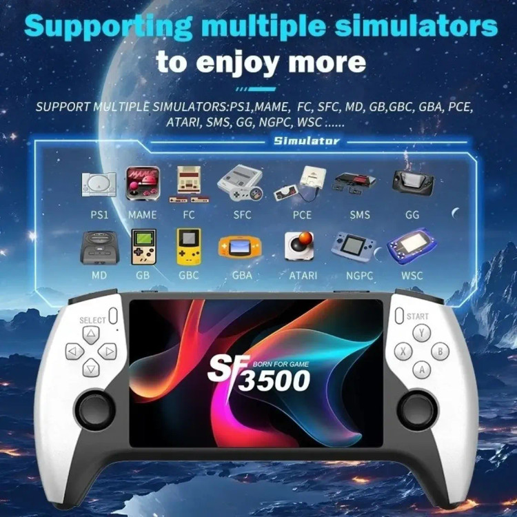کنسول دستی مدل SF3500 Plusبه همراه دودسته